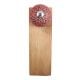 2 Pieces Red And Black Etched Ceramic Wooden Door Stopper